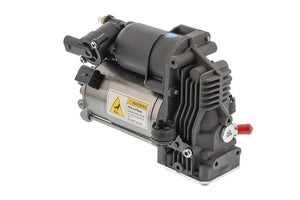Air suspension compressor — EMC, with mounting manual. Used on Mercedes GLE/GLS (W166/X166).