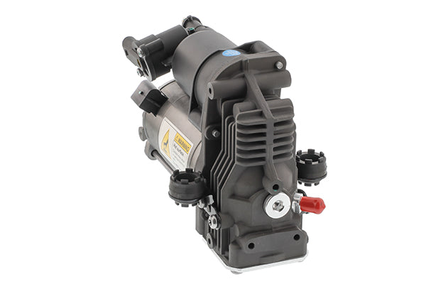 Air suspension compressor — EMC, with mounting manual. Used on Mercedes GLE/GLS (W166/X166).
