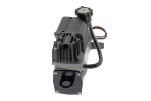 Air suspension compressor — EMC, with mounting manual. Common fitments: Mercedes S‑Class, E‑Class, CLS.