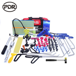 Super PDR  Stainless Steel Push Rods Crowbar Kit Paintless Dent Repair Tool Set Car Dent Removal Repair Tool kit