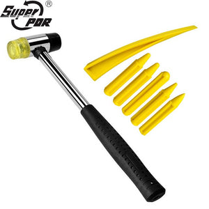 Super PDR Tools Kit For Car Body Paintless Dent Damage Repair Tool Hand Tool Sets Dent Removal Kits Rubber Hammer + Tap Down Pen
