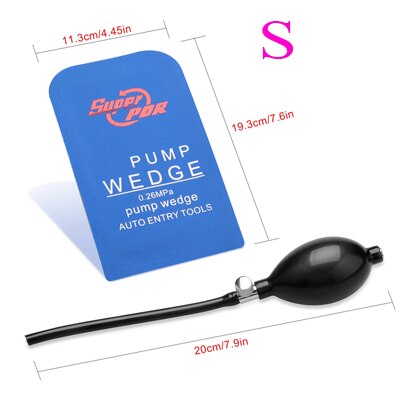 PDR tools Pump Wedge Locksmith Tools Auto Air Wedge Airbag Lock Pick Set Open Car Door Lock Hand Tools 4 model to choose